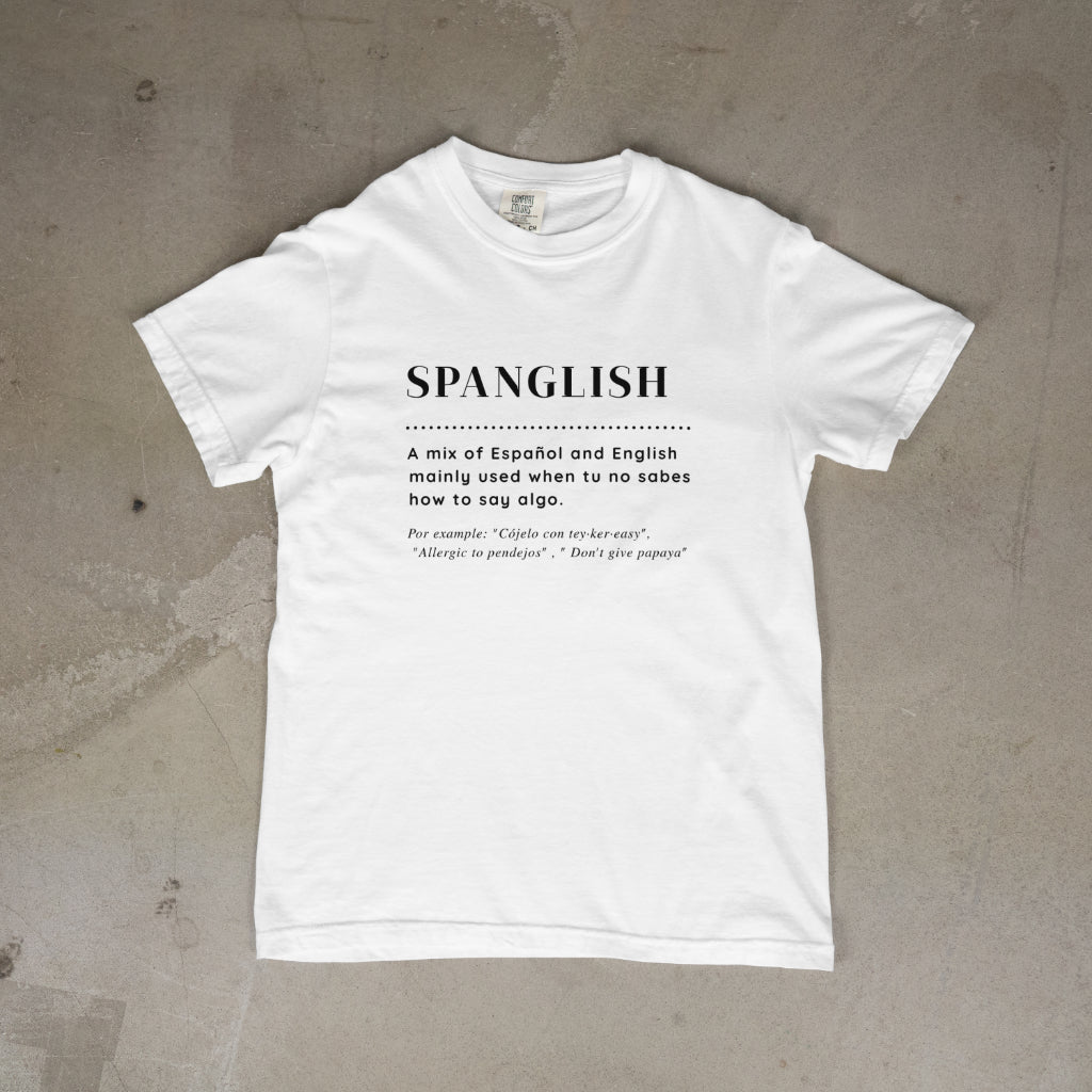 Spanglish shirt